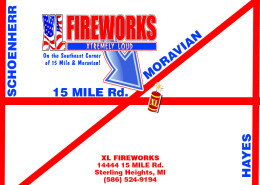 XL Fireworks - Metro Detroit fireworks